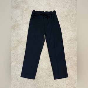Abercrombie & Fitch Tie Waist Tapered Pants